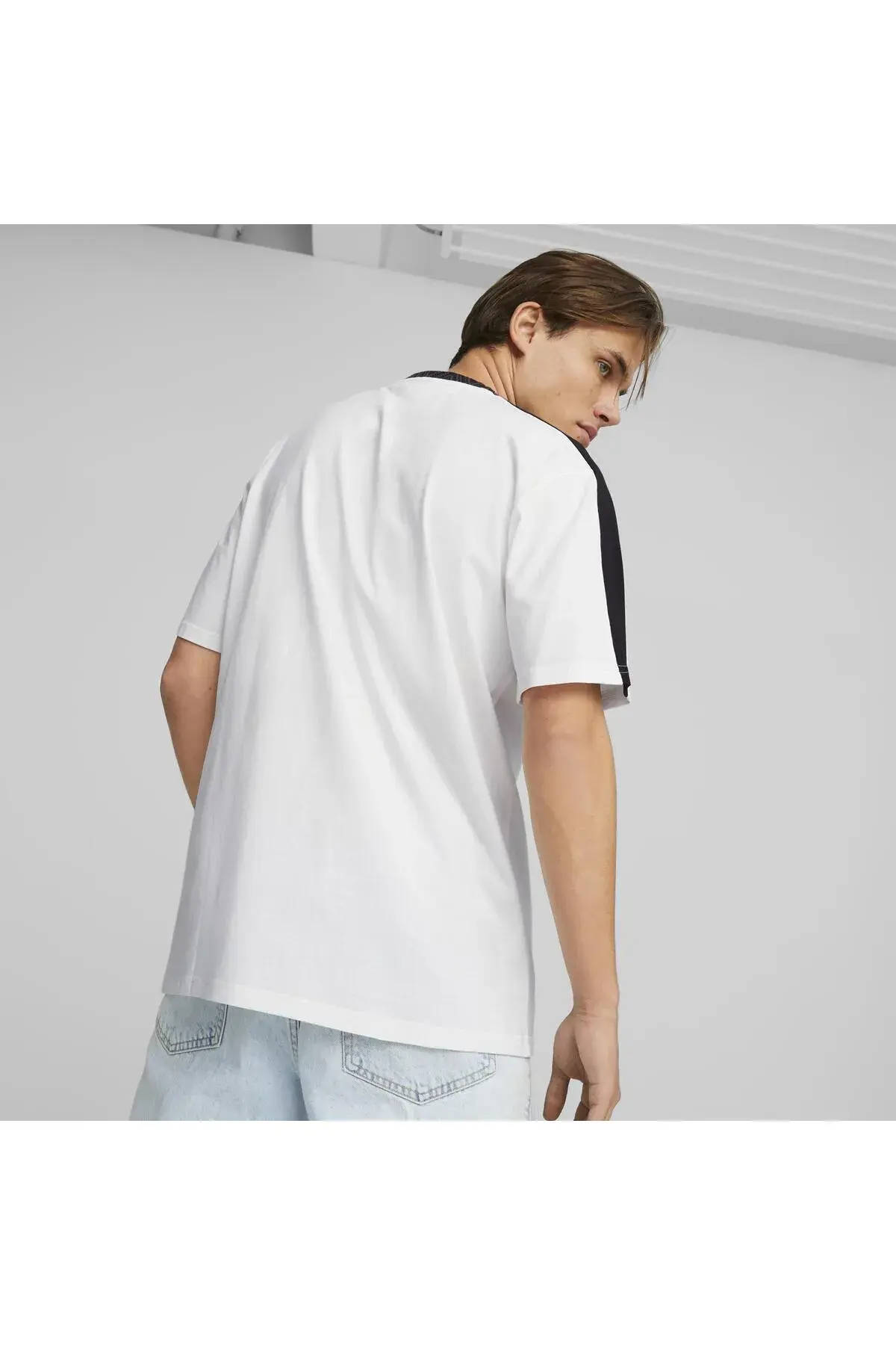 Puma T7 TREND 7ETTER Tee Beyaz Erkek T-Shirt
