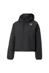 Puma Classics Hooded Padded Jacket Siyah Kadın Kapüşonlu Mont