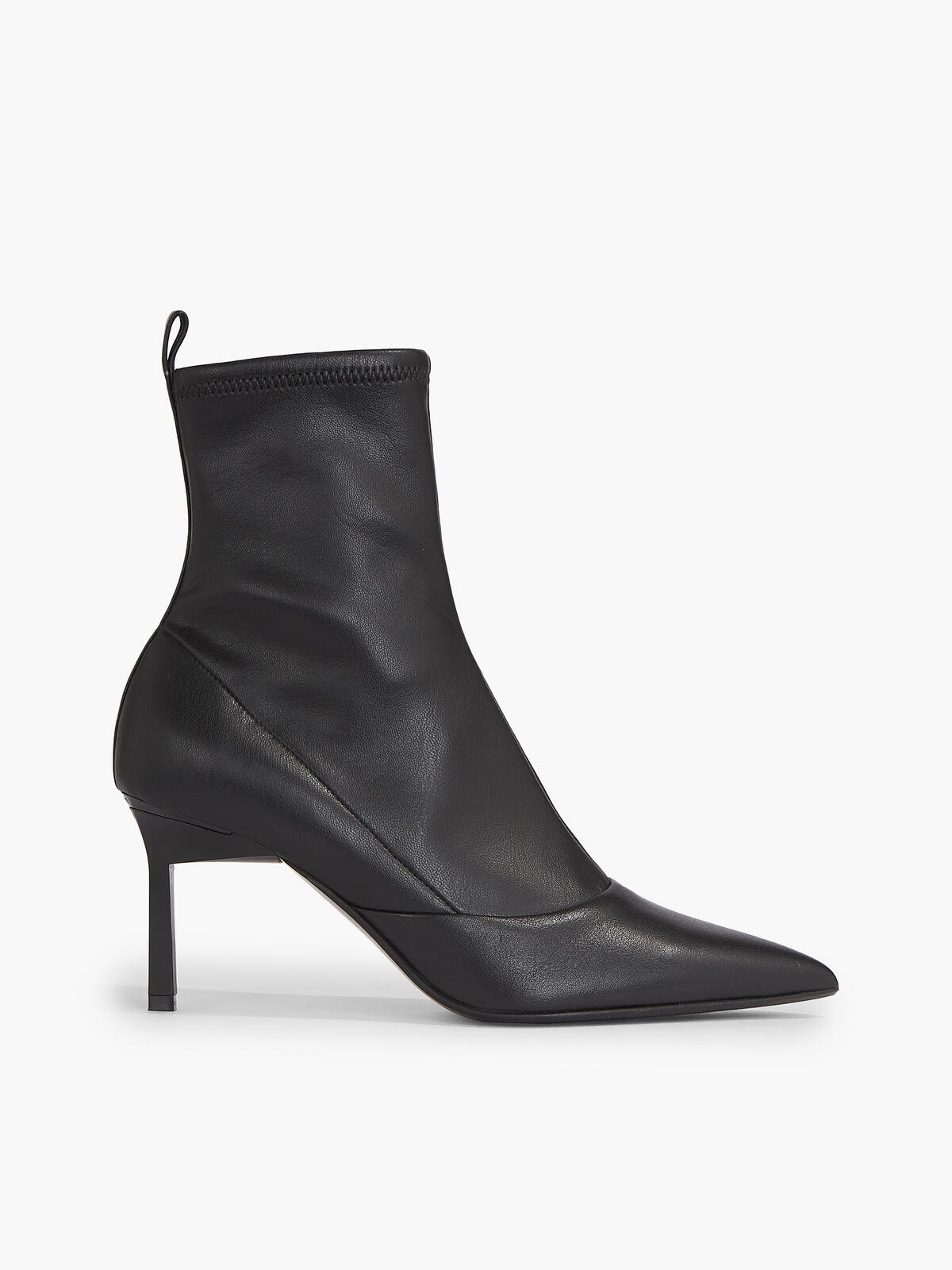 Calvin Klein GEO STIL STRETCH ANK Kadın Siyah Bot
