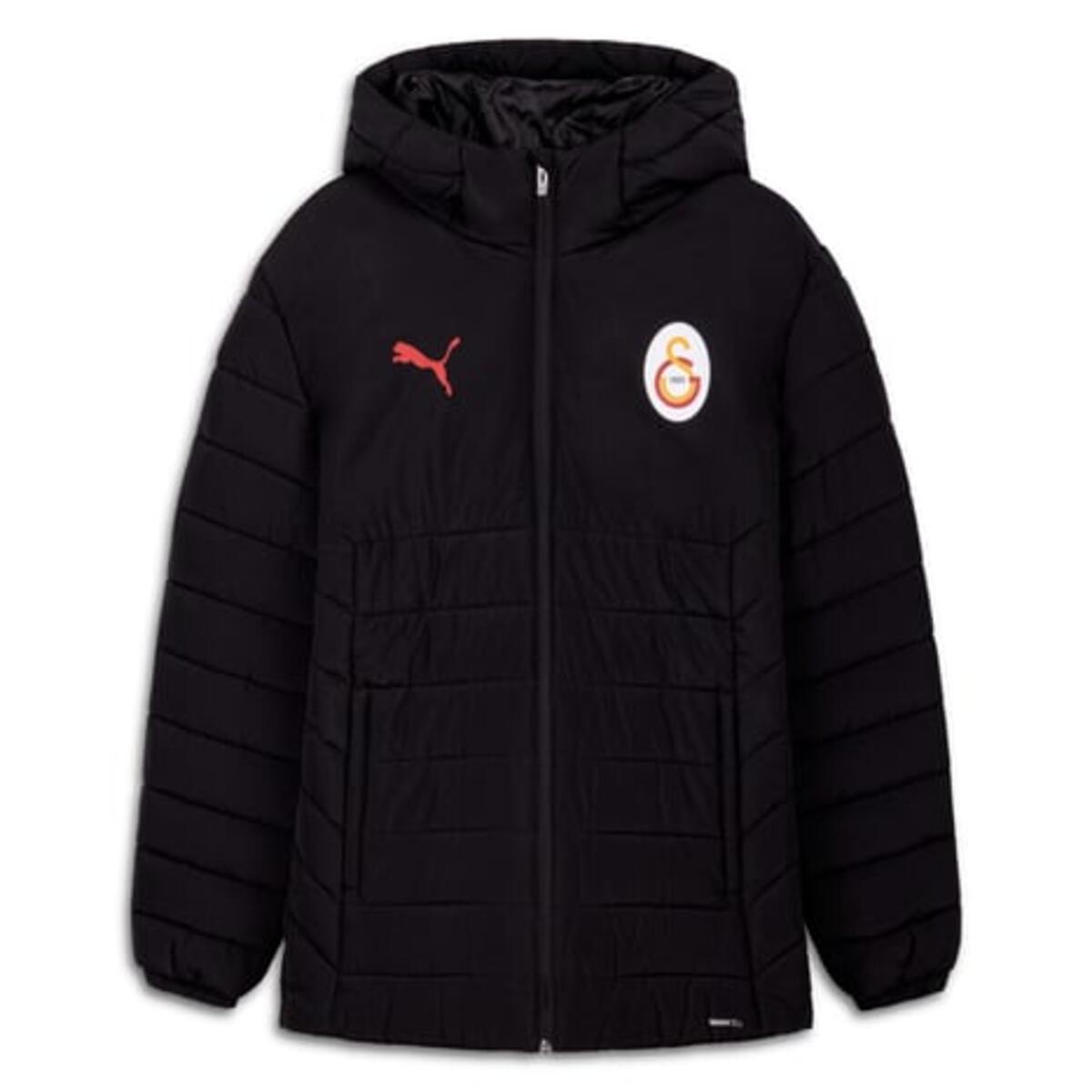 Puma GSK Hooded Padded Jacket Siyah Erkek Mont