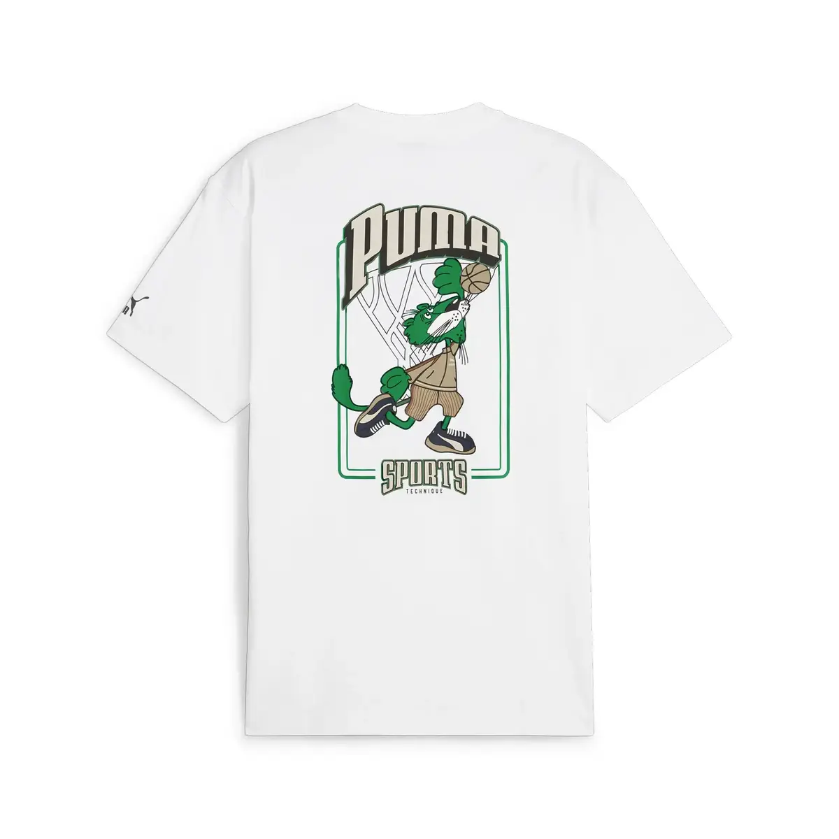 Puma TEAM FOR THE FANBASE Graphic Tee Beyaz Erkek T-Shirt
