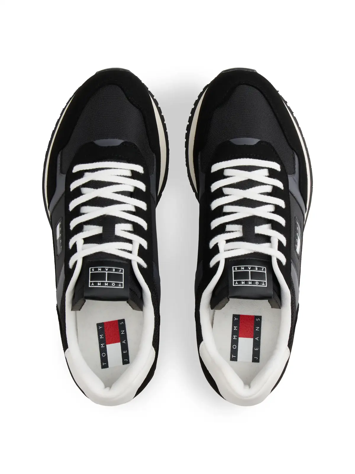 Tommy Hilfiger TJM RUNNER CASUAL Siyah Erkek Spor Ayakkabı & Sneaker