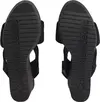 Calvin Klein WEDGE SANDAL WEBBING, 0GJ Siyah Kadın Terlik