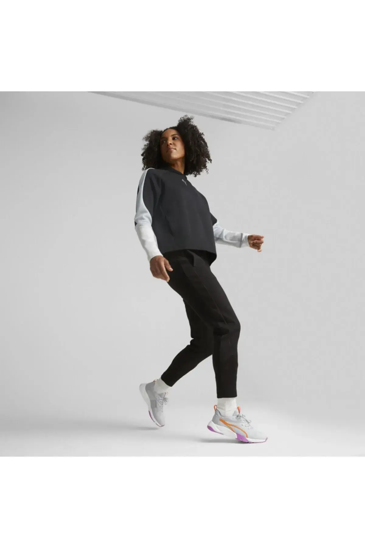 Puma Evostripe Hoodie Siyah Kadın Hoodie