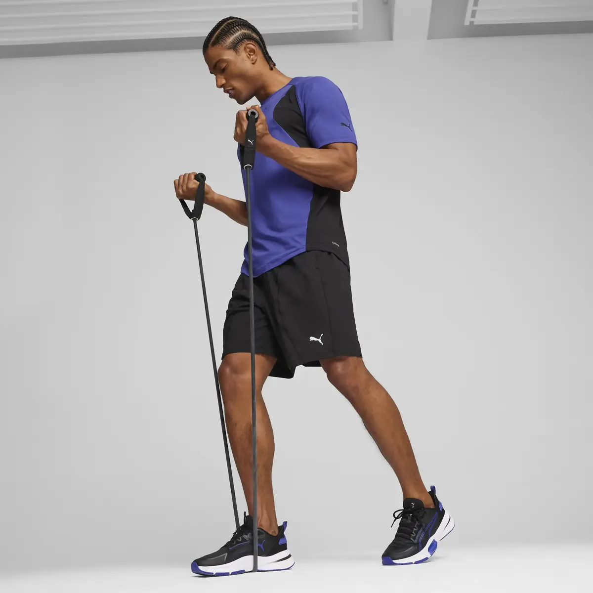 PUMA M CLOUDSPUN 7" KNIT SHORT Siyah Erkek Şort