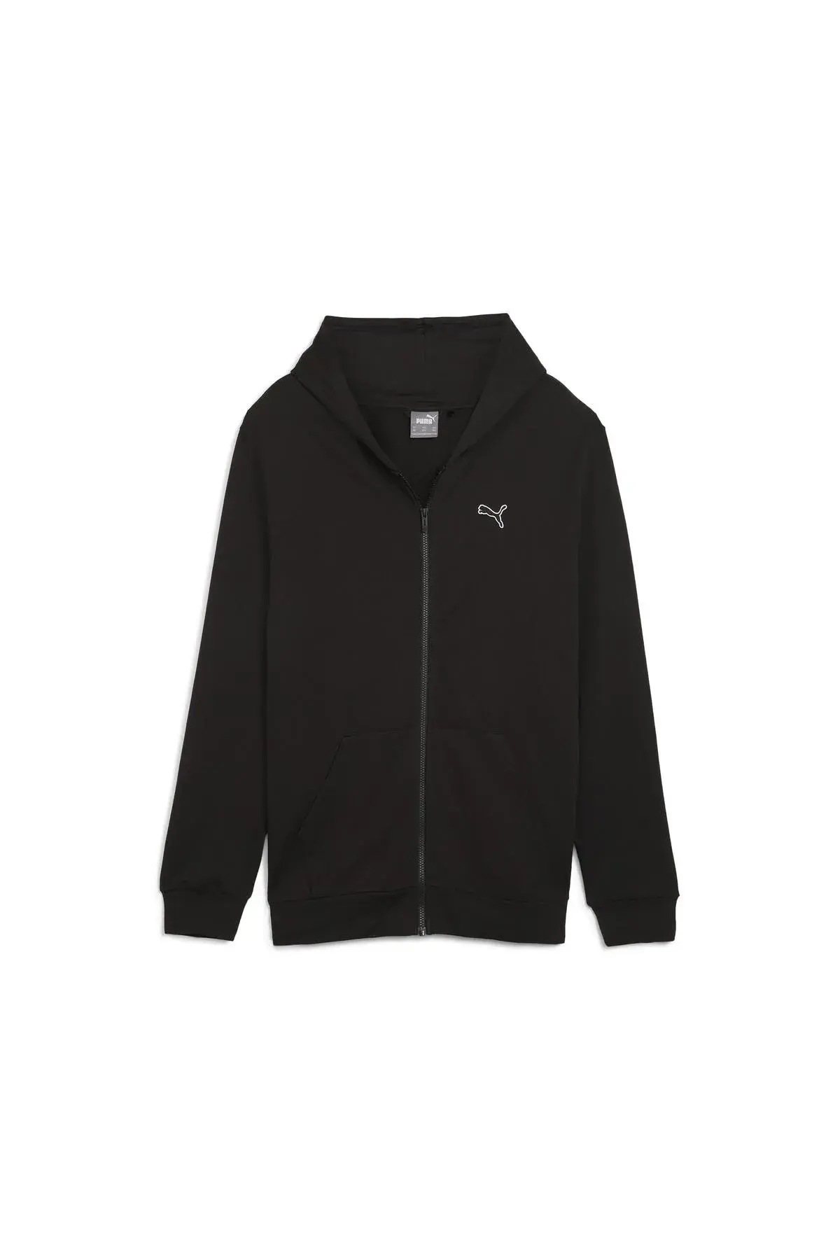 Puma BETTER ESSENTIALS Full-Zip Hoodie TR Siyah Erkek Fermuarlı Ceket