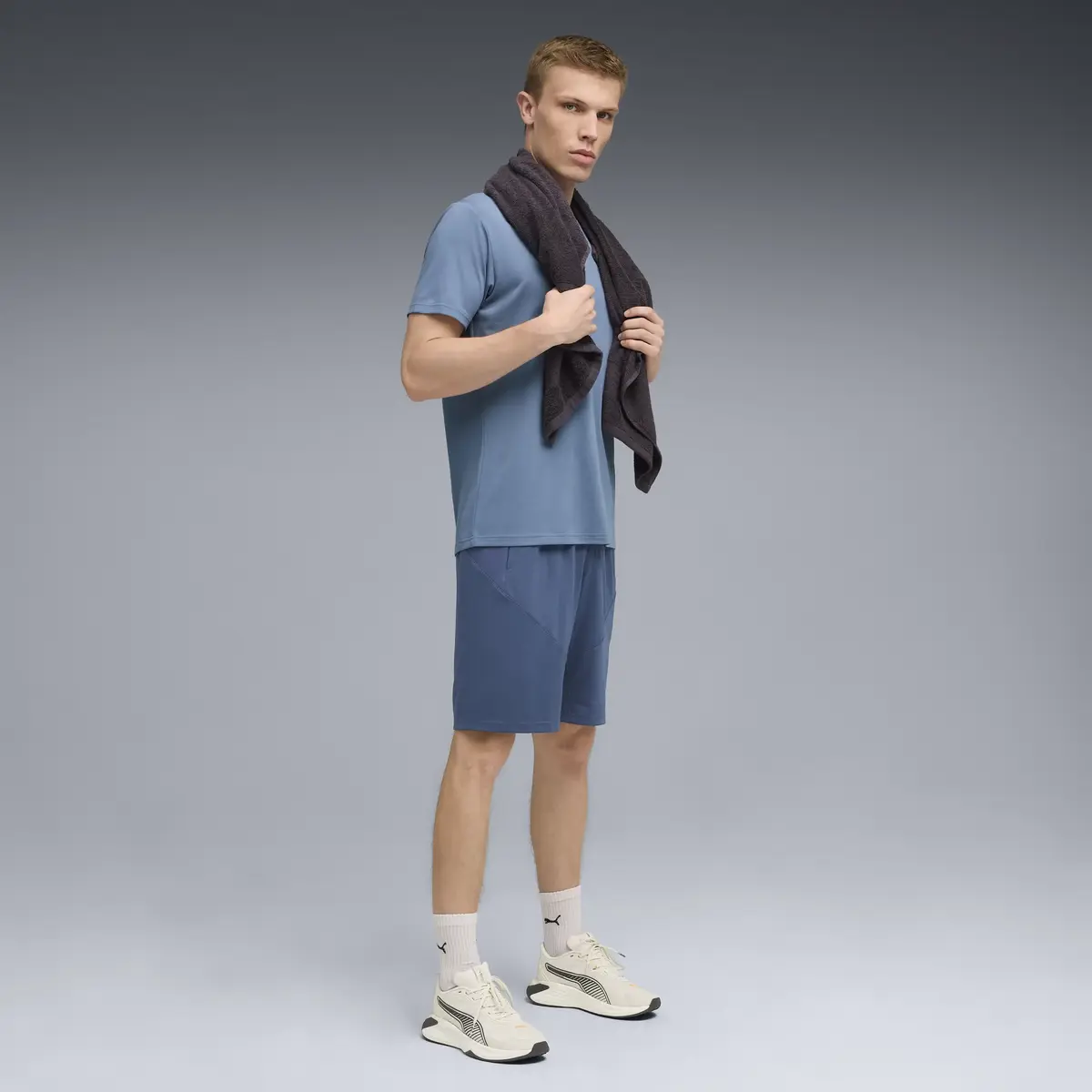 Puma TRAIN 10" SHORT Mavi Erkek Şort