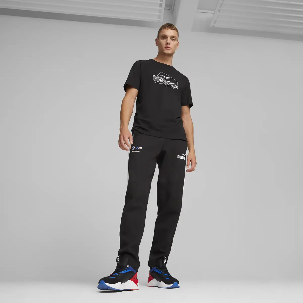 Puma BMW MMS MT7+ Track Pants Siyah Erkek Eşofman Altı