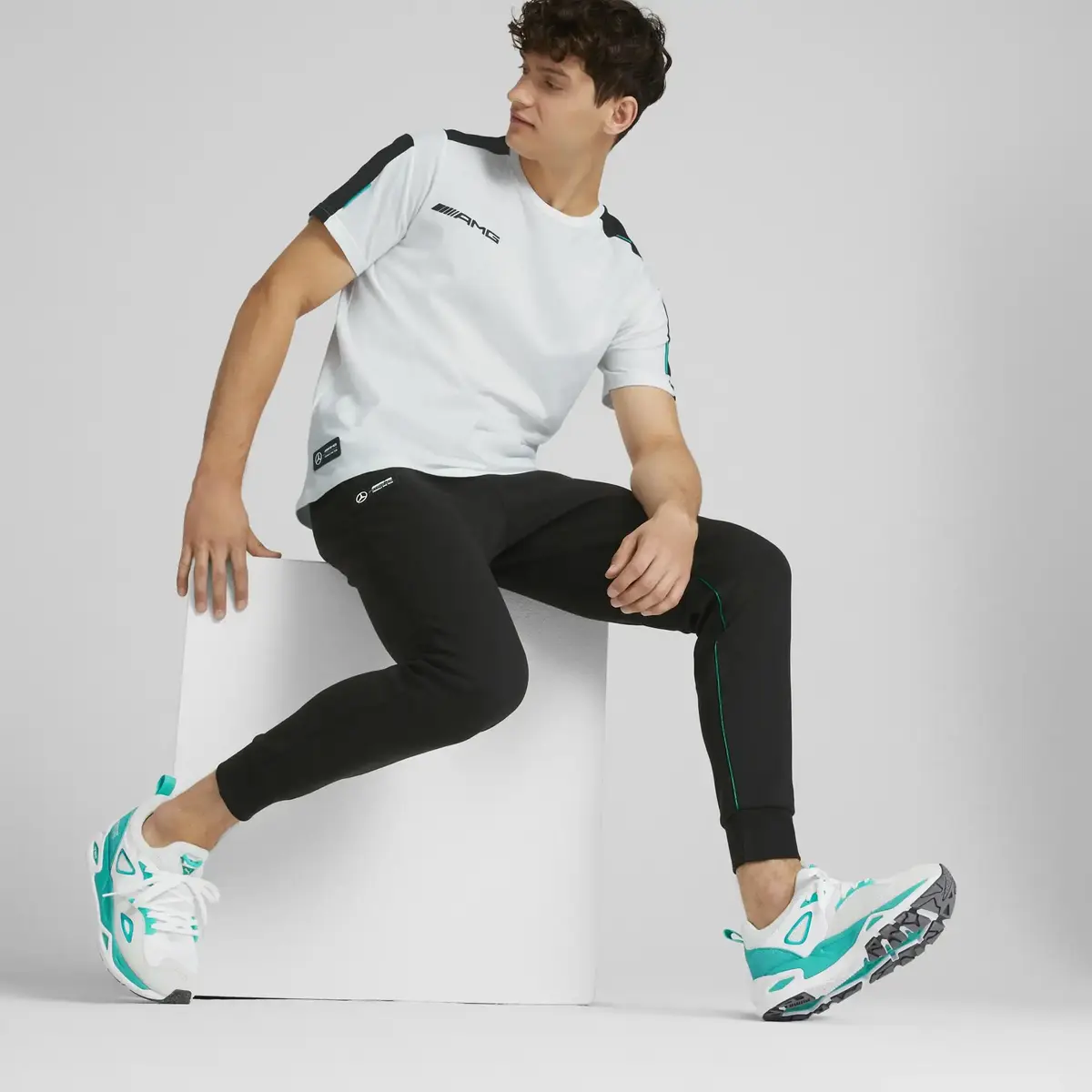 Puma Mapf1 Mt7 Tee Beyaz Erkek T-Shirt