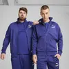 Puma T7 ICONIC Track Jacket Mor Erkek Fermuarlı Ceket