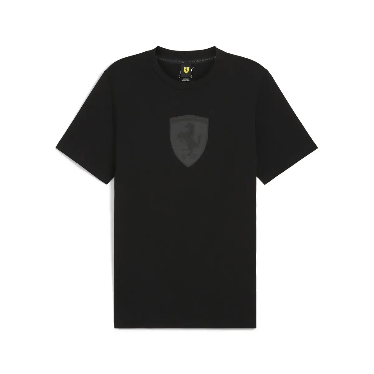 Puma Ferrari Race Graphic Tee Siyah Erkek T-Shirt