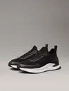 Calvin Klein LOW TOP LACE UP MIX, BEH Siyah Erkek Spor Ayakkabı & Sneaker