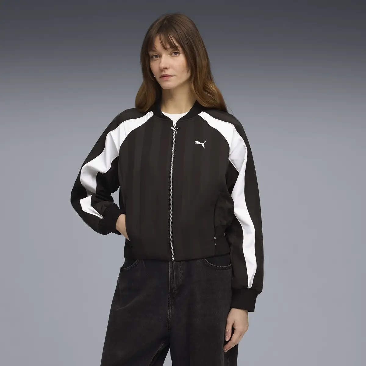 Puma Future Archive Jacket Siyah Kadın Ceket