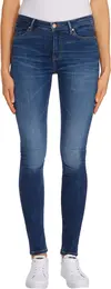 Tommy Hilfiger HERITAGE COMO SKINNY Kadın Mavi Kot Pantolon