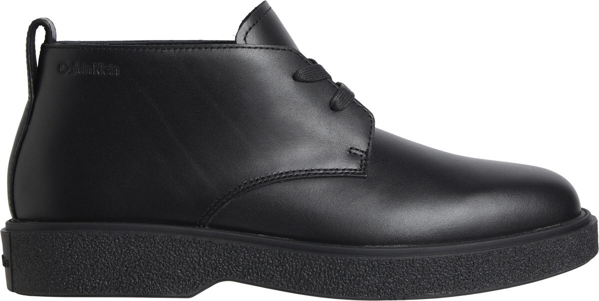 Calvin Klein TEXT RUBBER DESERT BOOT LTH1 Siyah Erkek Bot Calvin Klein TEXT RUBBER DESERT BOOT LTH1 Siyah Erkek Bot