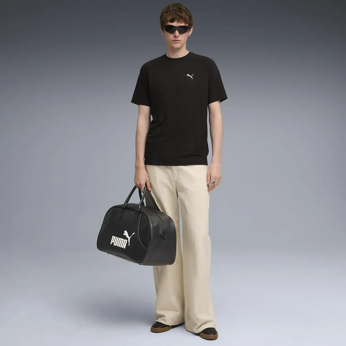 Puma EVOSTRIPE Tee Siyah Erkek T-Shirt