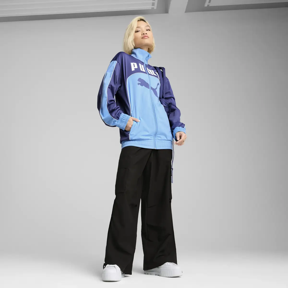 PUMA FUTURE.PUMA.ARCHIVE Jacket Mavi Erkek Ceket