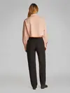 Calvin Klein WOVEN LABEL CROPPED, TGW Pembe Kadın Gömlek