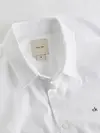 Calvin Klein POPLIN STRETCH SLIM, YAF Beyaz Erkek Gömlek