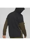 Puma Traın Q4 Cloudspun Jacket Haki Erkek Fermuarlı Koşu Ve Yürüyüş Ceketi