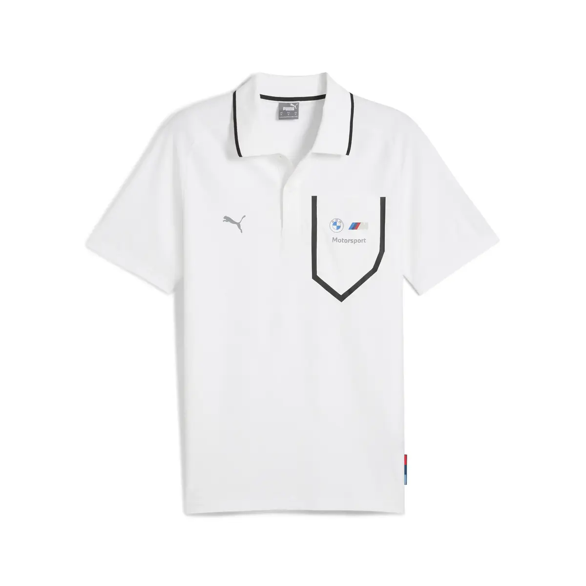 PUMA BMW MMS POLO Beyaz Erkek Polo T-Shirt