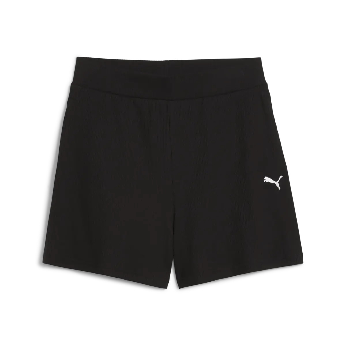 Puma ESS ELEVATED Shorts Siyah Kadın Yüksek Bel Şort