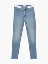 Calvin Klein HIGH RISE SUPER SKIN Kadın Mavi Kot Pantolon