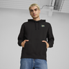 Puma DOWNTOWN Graphic Hoodie Siyah Erkek Sweatshirt