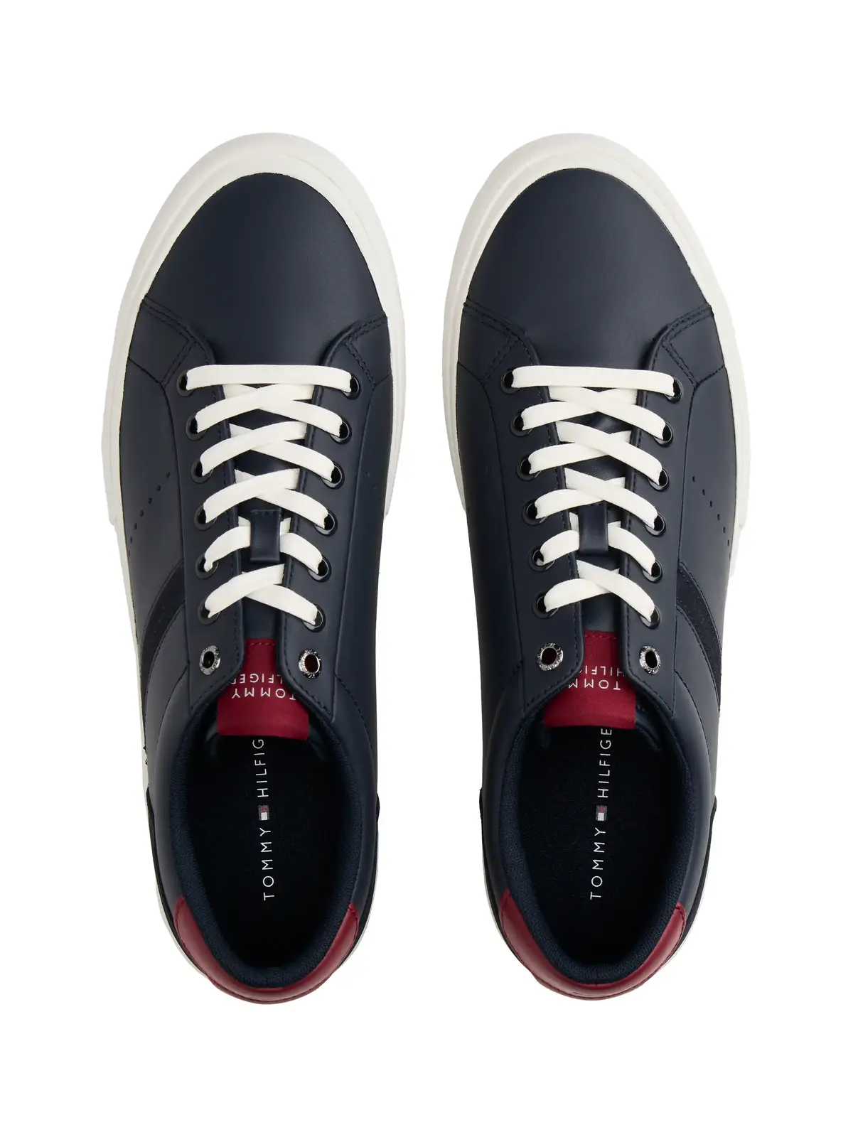 Tommy Hilfiger TH HI VULC LTH STREE Siyah Erkek Günlük Spor Ayakkabı