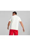 Puma Ferrari Race Big Shield Tee Beyaz Erkek T-shirt