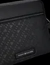 Tommy Hilfiger TH MONOGRAM MINI MES, BDS Siyah Erkek Çanta & Cüzdan