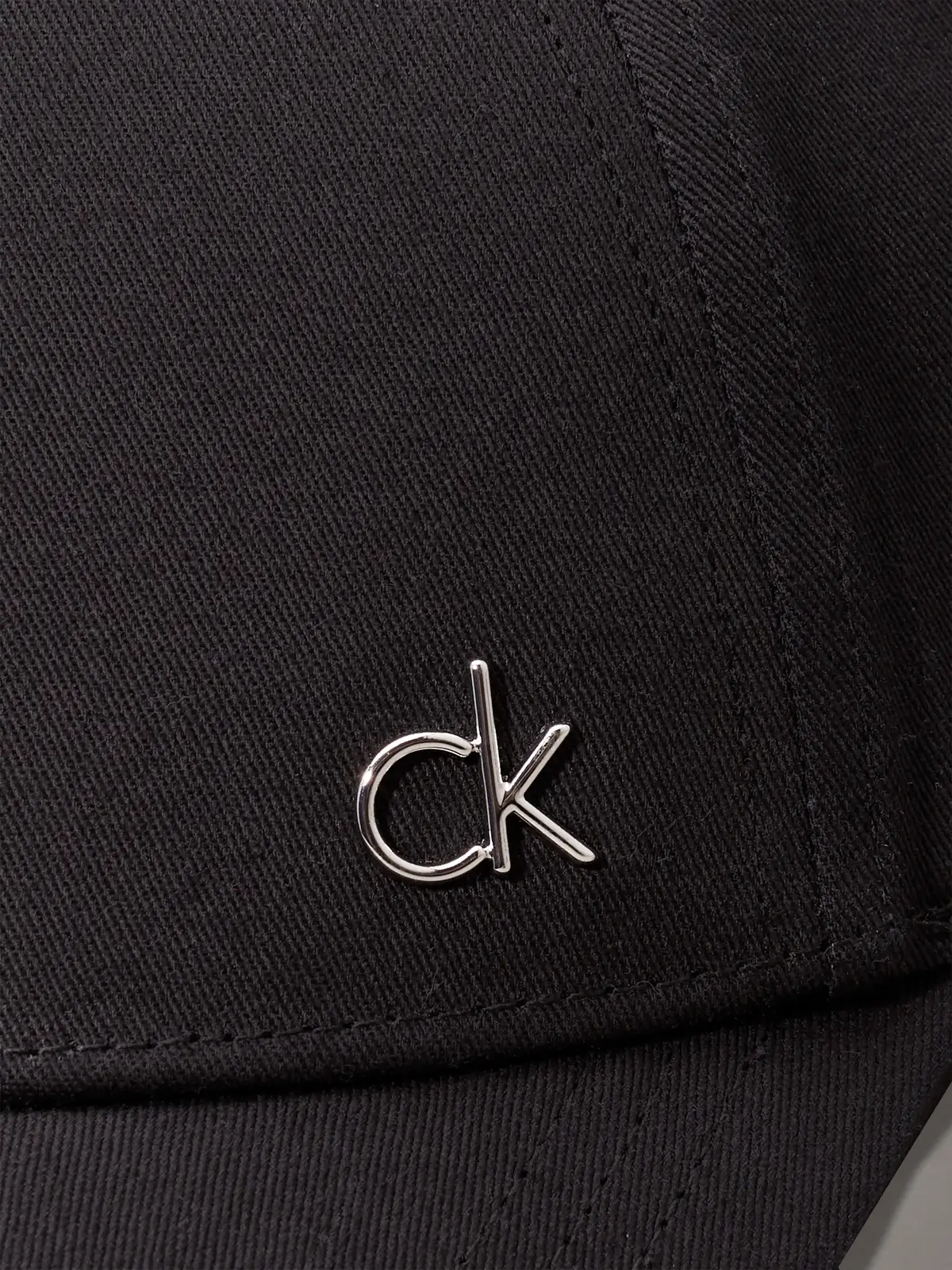 Calvin Klein CK METAL COTTON CAP, BEH Siyah Kadın Şapka