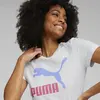 Puma Classics Logo Tee Beyaz Kadın T-Shirt