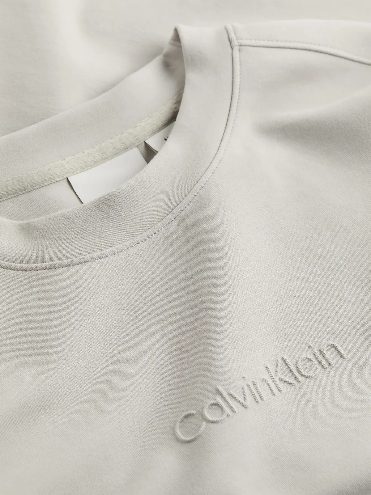 Calvin Klein Beyaz Erkek Sweatshirt & Hoodie