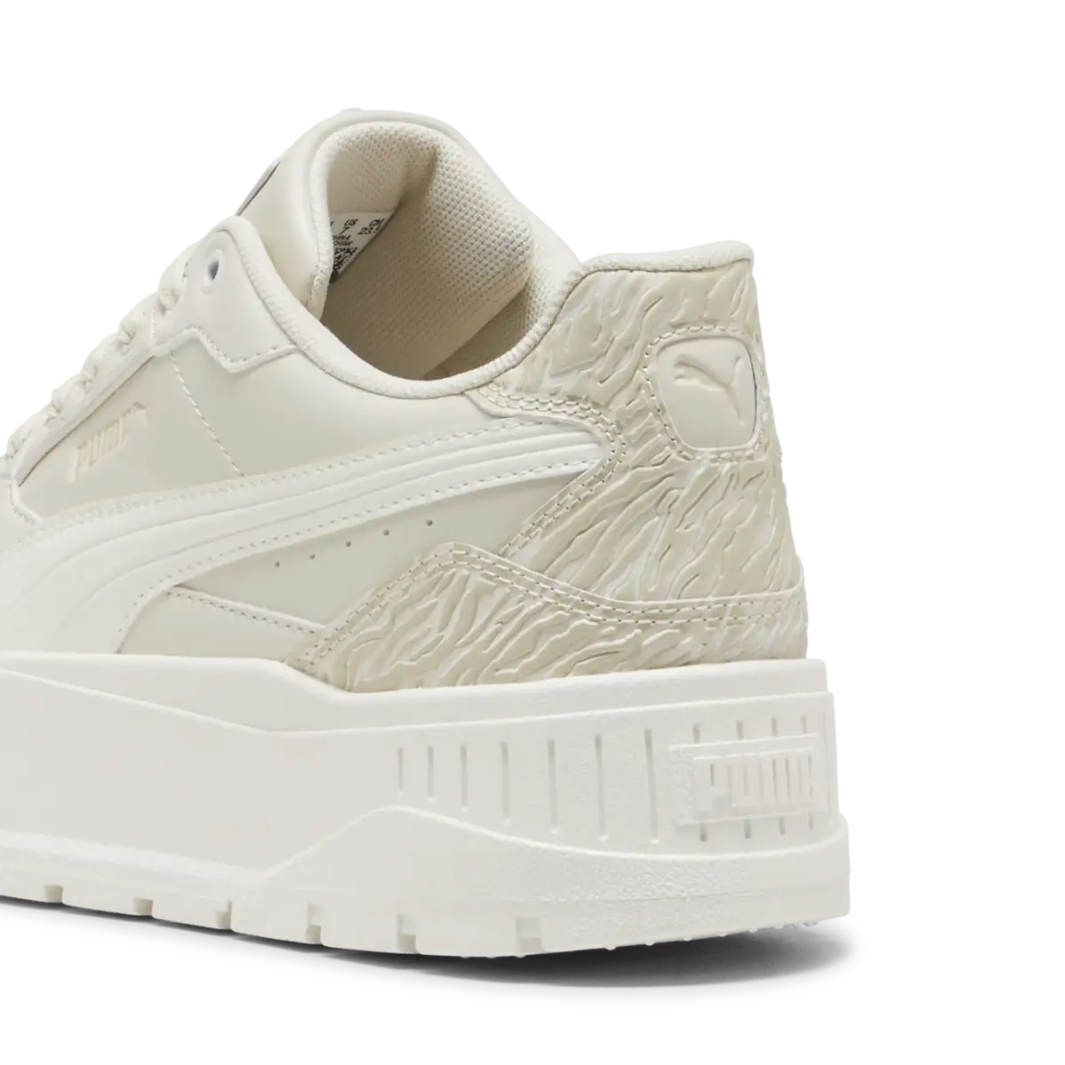 PUMA Karmen II Idol Animal Fever Kadın Bej Günlük Sneaker Ayakkabı