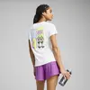 Puma GRAPHICS RUNNING ILLUSTRATIO Beyaz Kadın Ceket