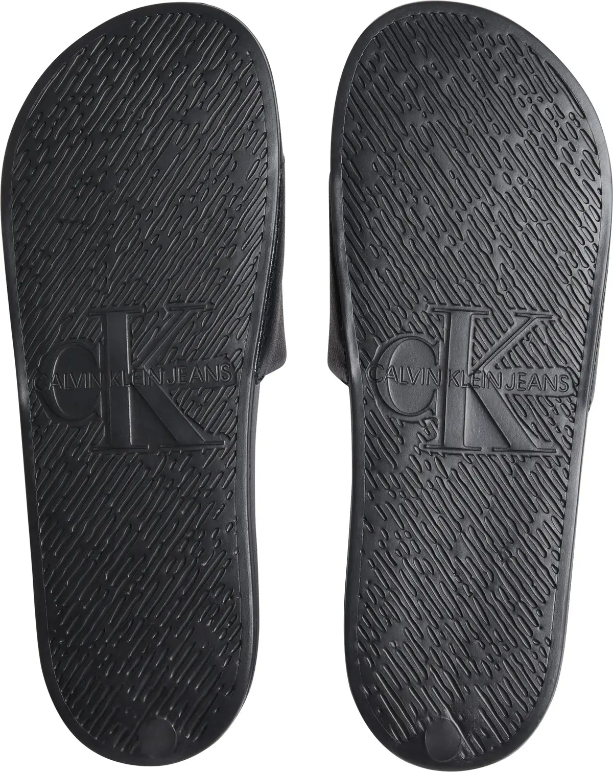 Calvin Klein SLIDE AOP PRINT, 0GJ Siyah Erkek Terlik