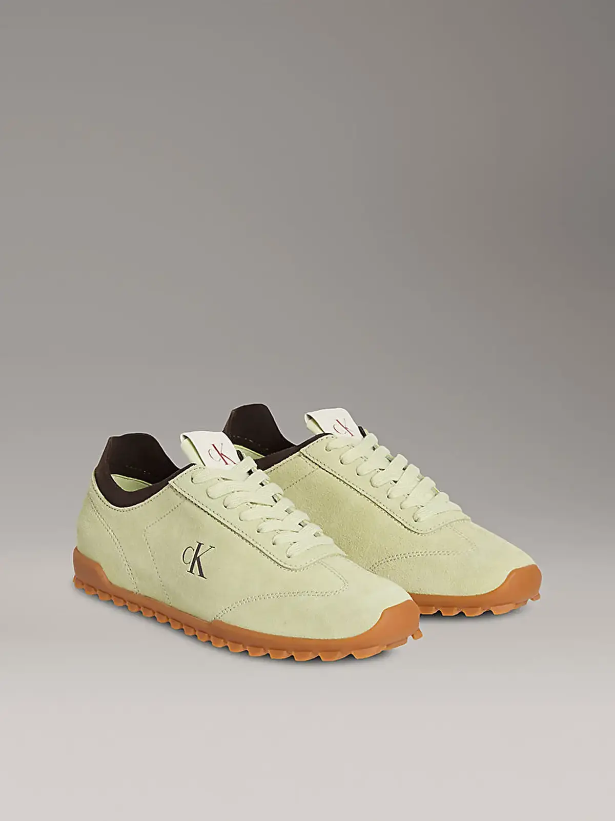 Calvin Klein LOW PROFILE RUNNER MG SUE Bej Kadın Günlük Spor Ayakkabı