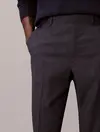 Calvin Klein SLIM VISCOSE BLEND Lacivert Erkek Kumaş Pantolon
