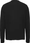 Tommy Hilfiger TJM SLIM WAFFLE LS T, BDS Siyah Erkek T-Shirt & Polo