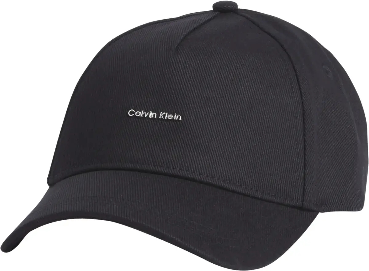 Calvin Klein CALVIN LETTERING CAN Kadın Siyah Şapka