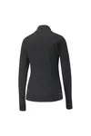 Puma Run Cloudspun Wrmlb Padded Jacket Siyah Kadın Fermuarlı Koşu Ve Yürüyüş Ceketi