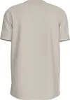 Calvin Klein LOGO TAPE TEE, PDH Krem Erkek T-Shirt & Polo
