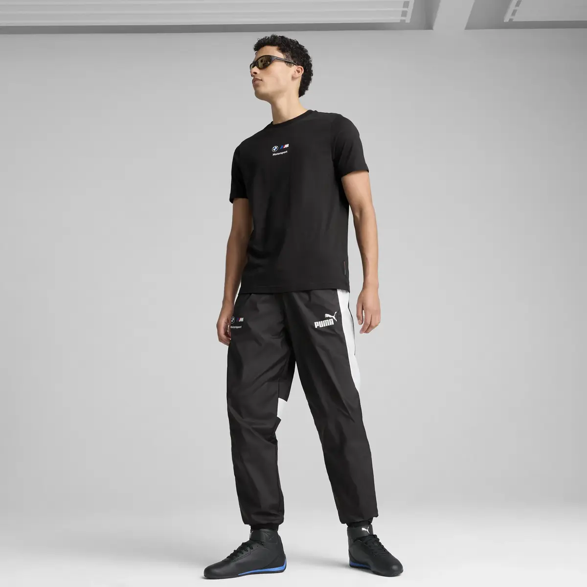 PUMA BMW MMS CAR GRAPHIC TEE 2 Siyah Erkek T-Shirt