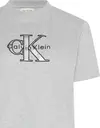 Calvin Klein SS CLASSIC MONOLOGO METALLIC CNE Kadın Gri T-Shirt