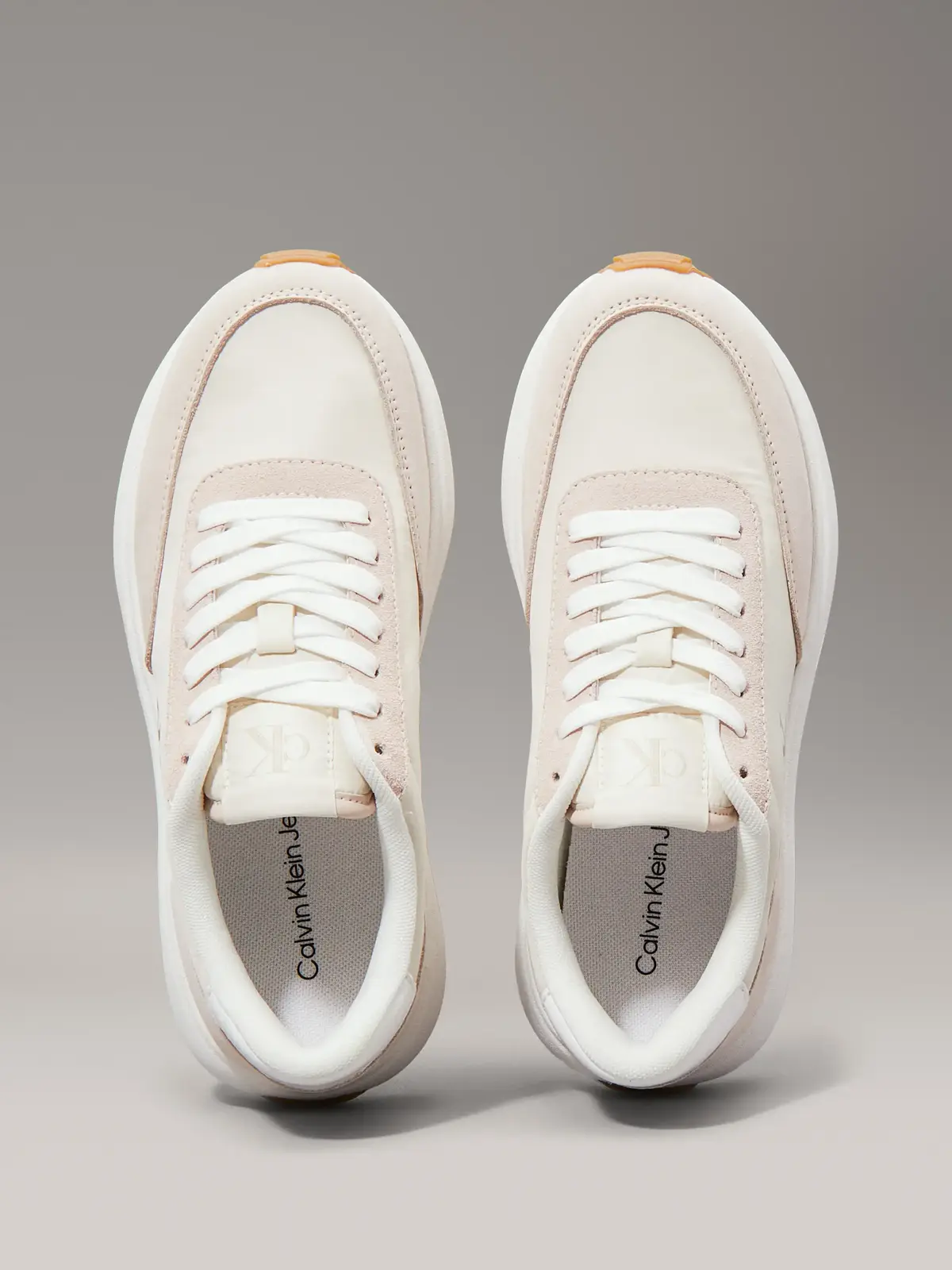 Calvin Klein ATHLEISURE RUNNER LA, 01T Gri Kadın Spor Ayakkabı & Sneaker