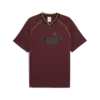 Puma ESS Football Jersey Bordo Erkek T-Shirt & Polo