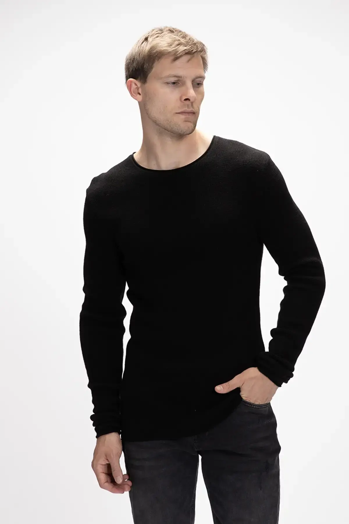 BAD BEAR TENDER JUMPER Erkek Siyah Triko Kazak