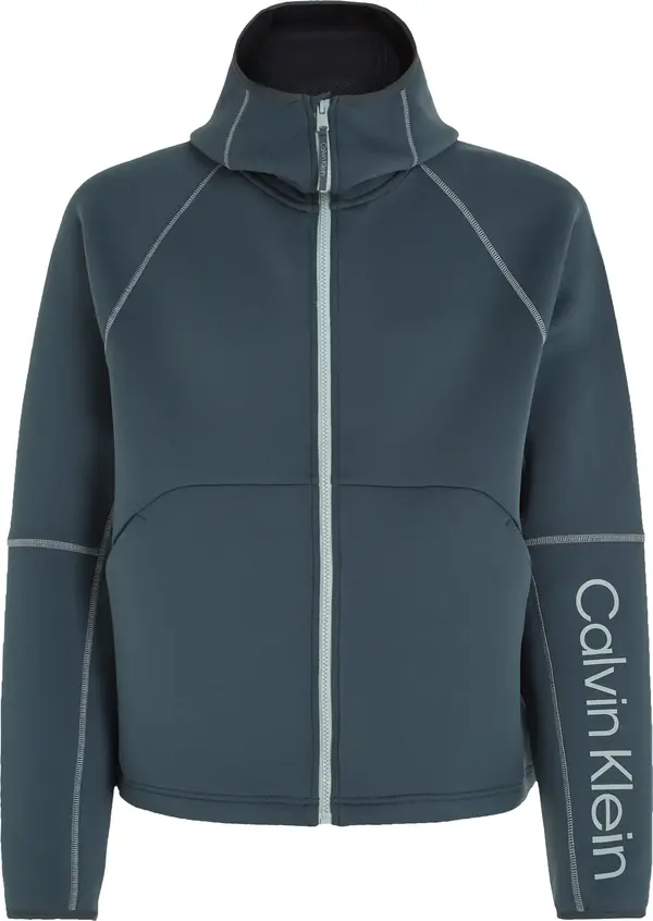 Calvin Klein PW - SWEAT HOODIE Erkek Mavi Kazak