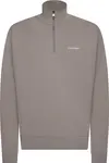 Calvin Klein MICRO LOGO REPREVE Q Erkek Kahverengi Kazak